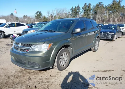 2016 Dodge Journey Se z USA, uszkodzony, nr VIN 3C4PDDAG0GT163671